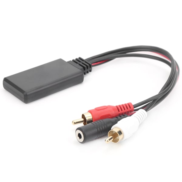 Bluetooth AUX Adapter Trådløs lydtelefonsamtale Håndfri MIC for Stereo 2RCA AUXIN Passer for Pioneer