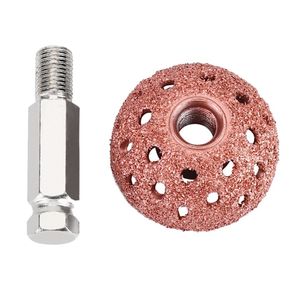 38mm Tire Repair Grinding Head Coarse Grit Buffing Wheel with Linking Rod