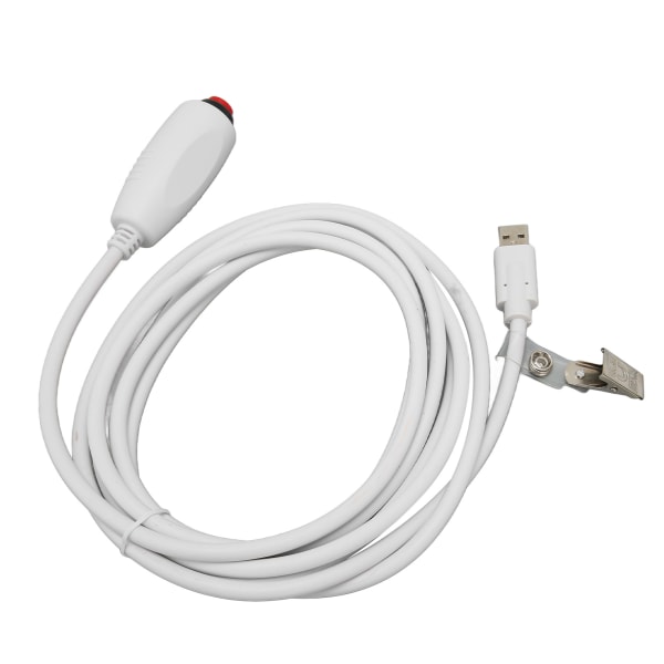 Sykepleieranropsknappkabel USB-plugg Universal erstatningstrykkknappledning med klips for sykepleierstasjon 9,8 fot ++