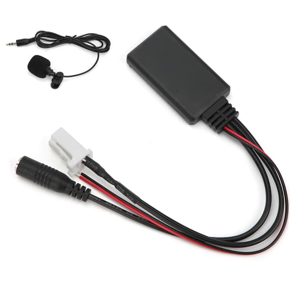 【BEMS】Bluetooth Audio AUX-indgangsadapter Mikrofon Håndfri kabelforbindelse passer Kompatibel med Suzuki Swift/Vitra/Jimni