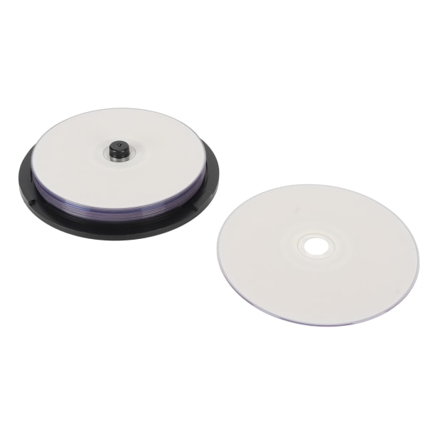 DVD R Blank Disc 4,7 GB 16X højhastigheds, robust PC Multi-Purpose optagelig mediedisk til musikvideobilleder 10 STK 0,0