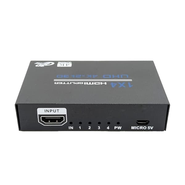 【BEMS】Splitter 1 till 4 HDMI 4K30Hz 3D