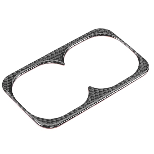 Bakre kopphållare Trim Armstöd Flaskförvaring Kolfiberlock Passar för Mitsubishi Lancer 08-16