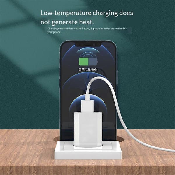 10 stk Mini USB Vægoplader Adapter Oplader EU-stik