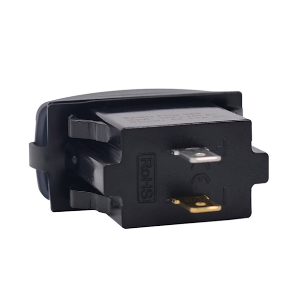 5V 3.1A Kaksois-USB Auton Moottoripyörän Laturi Pistorasia Adapteri Virtapistoke