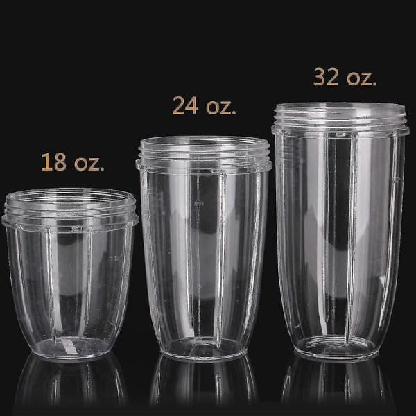 【BEMS】(2-pack) Nutribullet Replacement Cups (Tall - 946 ml) by Preferred Parts | Premium Replacement Accessories Compatible with Nutribullet