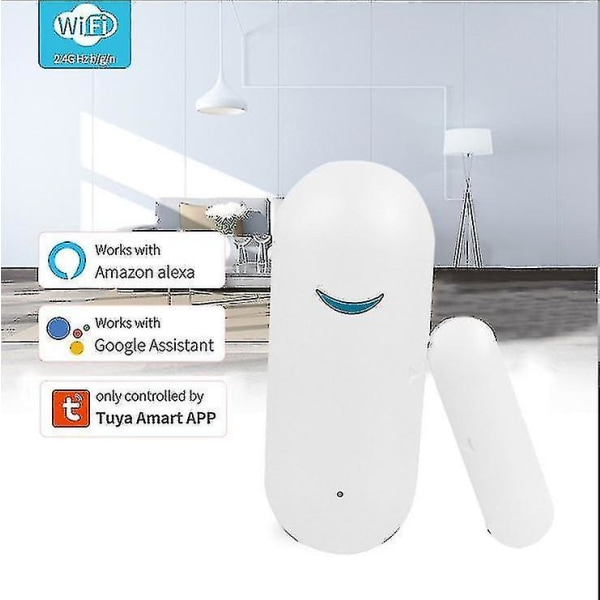 Wifi Smart Dør Sensor Åben/Lukket Dør Detektorer Wifi Hjem Alarm
