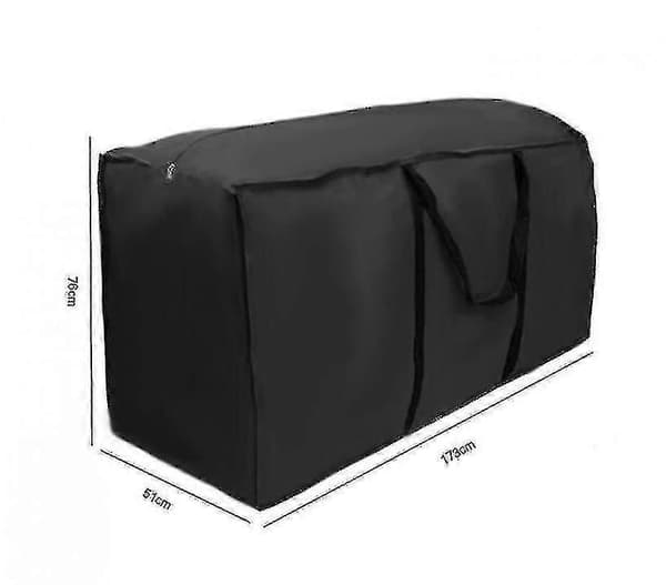 Vattentät förvaringsväska för utomhusbruk, möbelskyddsöverdrag 173X76X51cm