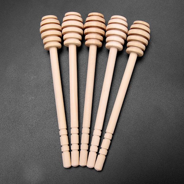 Trästickor för honung - 24 st (16 cm)