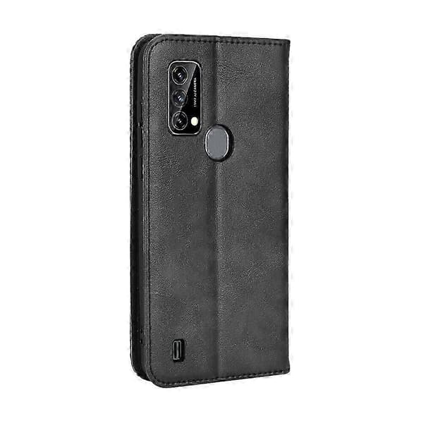 Fodral Kompatibel med Blackview A50 Ställ Skydd Magnetisk Stängning Läder Plånb... Black