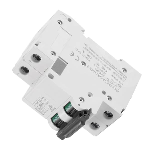 250V DC 2P Lavspenningsminiatyrluftbryter Solenergibryter (63A)