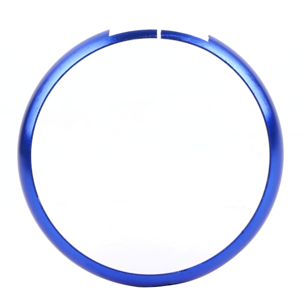 Fjernbetjening Nøgle Ring Trim Aluminium Legering Udskiftning til MINI R55 R56 R57 R58 R59 R60 Mørkeblå