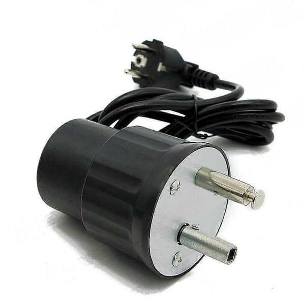 【BEMS】Electric BBQ Grill, Rotation Motor, Skewer, Aluminum Rotation Motor Compatible with Kitchen Motor Tools - EU Plug