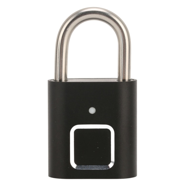 Smart Keyless Fingeraftryk Hængeslås Vandafvisende Biometrisk Tyverisikring Genopladelig USB Hængeslås til Rygsække Kuffert
