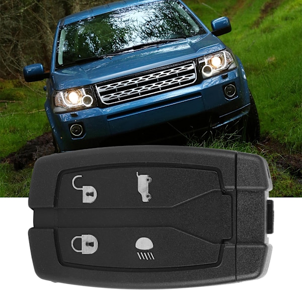 4-knapps Smart Key-fodral för Land Rover Freelander 2