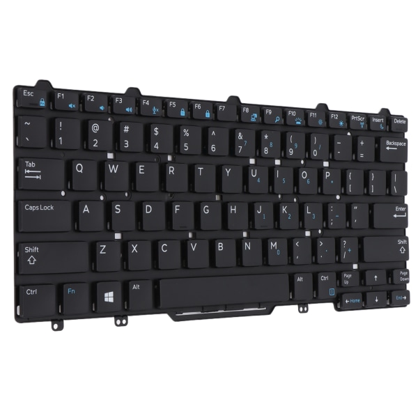 TIMH erstatningstastatur 82 taster Premium ABS aluminiumslegering Høy holdbarhet Praktisk erstatningstastatur for Dell