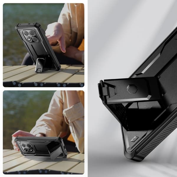 Tech-Protect Xioami Redmi Note 14 Pro 5G Skal Kevlar Pro Svart 110