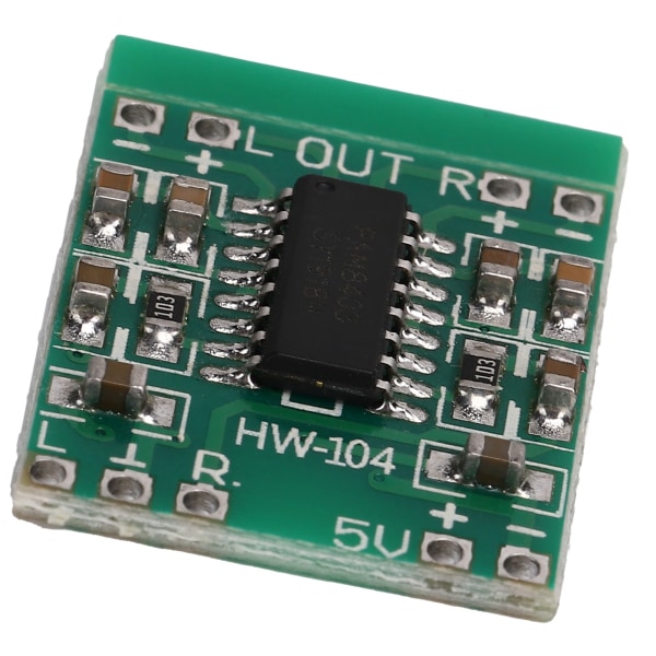 TIMH PAM8403 Micro Digital Power Amplifier Board 2x3W Klasse D forsterkermodul USB-drevet 2,5‑5V