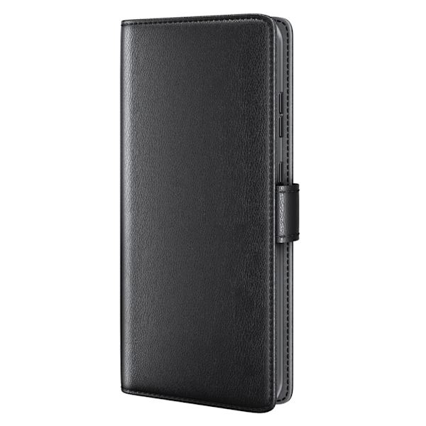 【BEMS】Leather Case Compatible with Samsung Galaxy S25 Black