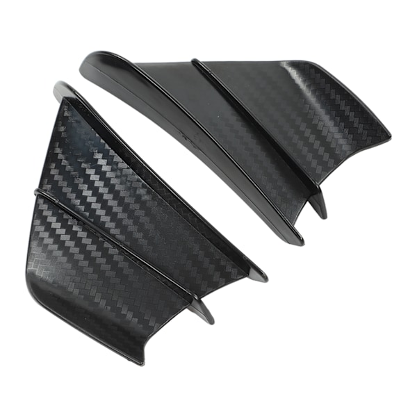 1 Par Motorsykkel Vindvinger Karbonfiber Stil Aerodynamiske Vinger for NINJA400 NINJA250 Z900 Z1000