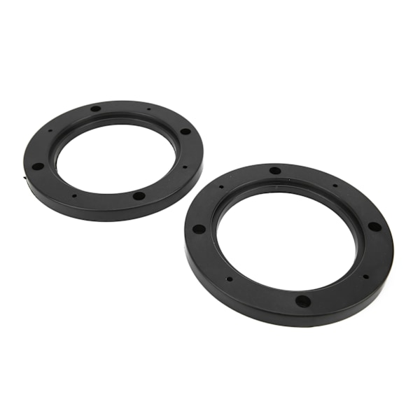 2 stk 4-tommers bilstereo høyttalerring Pad Svart Bil Modifisering Erstatning Universal