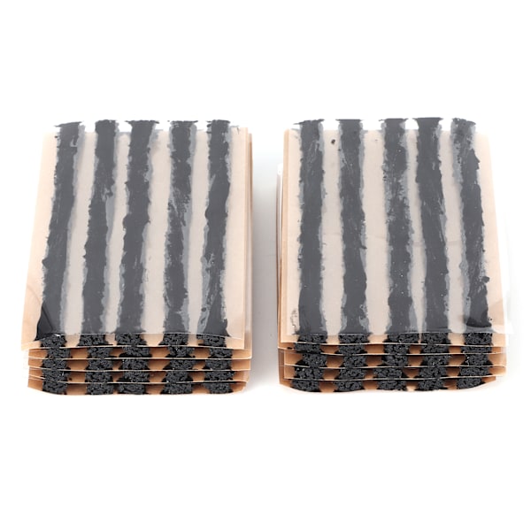 50 stk. 100x6mm Dæk Reparations Plugs Slangefri Dæk Gummi Tætning Strip Punktering Reparation Værktøj til Bil Motorcykel Sort