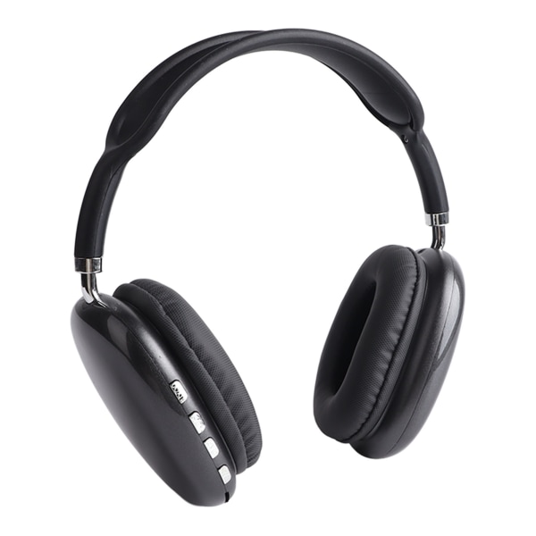 Trådløst Bluetooth Headset Bluetooth 5.0 og EDR Stereo Noise Cancelling Letvægts sammenfoldelig Bluetooth-hovedtelefon Sort Type 10.0