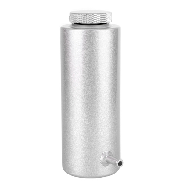 Kylvätskebehållare i aluminium för kylare 80 ml Överfyllnadsbehållare Universal Bil Silver