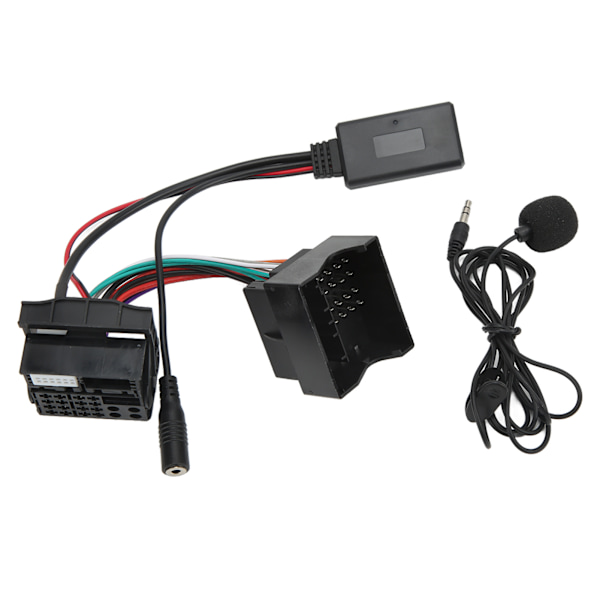 Bil Bluetooth 5.0 Audio trådlöst kabelnät Handsfree-mikrofonbyte för Citroen C2 C3 C4 C6 för Bosch RD4