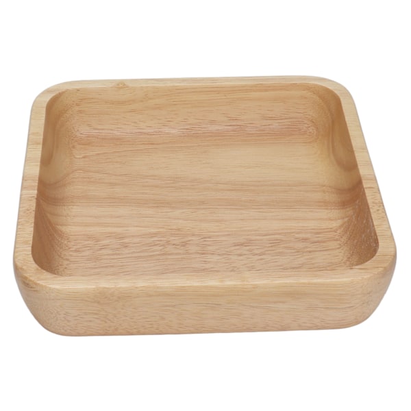 Simple Square Wood Salad Bowl - 18cm / 7.1in - Restaurant Tableware