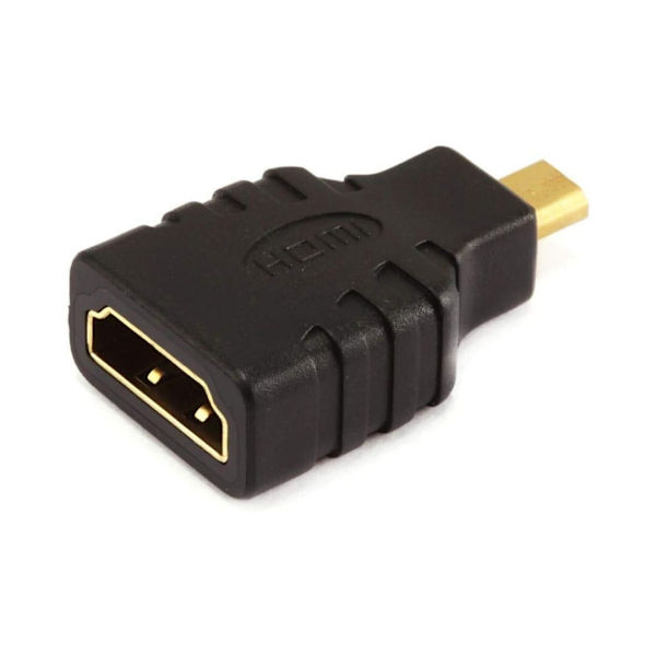 3 stk. Micro HDMI til HDMI-adapter højhastighedskonverteradapter