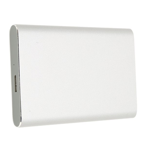Ekstern harddisk med høy hastighet USB3.0 Ultra tynn CNC-bearbeiding Bærbar ekstern HDD for datamaskiner TV-er mobiltelefoner Argent Blanc 500 GB