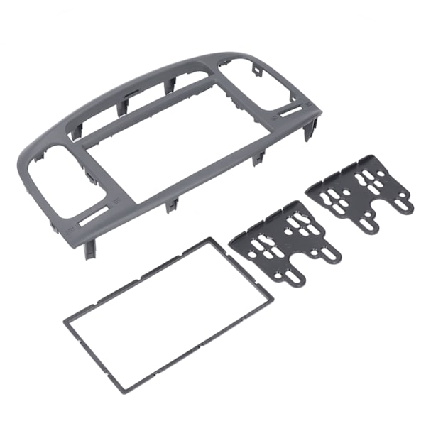2DIN Bilstereo Radio Fascia Dash Panel DVD Ramme ABS Erstatning for Accent 2009‑2012