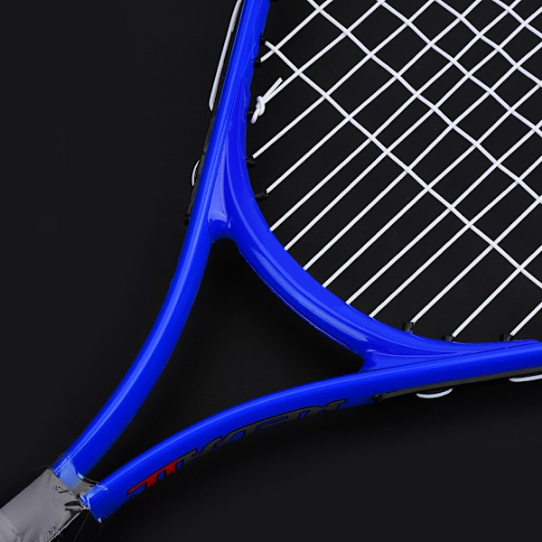 Slitesterk Tennisracket for Barn, Enkelt Streng (Blå)