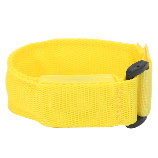 LED-armband för löpning och cykling utomhus - Justerbar blinkande armband, Gul