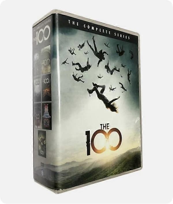 THE 100 Sæson 1-7 engelsk version Komplet TV-serie 24-DISC DVD BOX SET ALL REGION[BEMS]