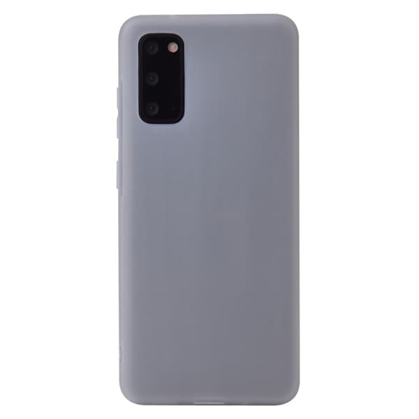 【BEMS】Silikon TPU-deksel Samsung S21/S20/S20FE Ultra/Plus etui hvit - Hvit Vit S20 FE Galaxy Samsung