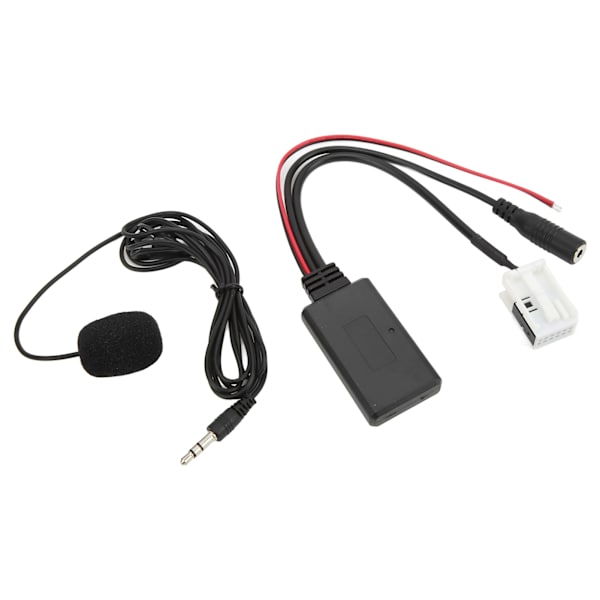 Bluetooth 5.0 AUX i linje stereolydadapter Erstatning for RCD310 RCD510 RNS510 med mikrofon