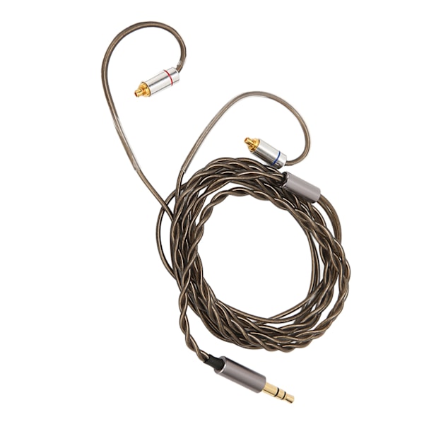 MMCX-kuulokkeiden kaapeli 3,5 mm liittimellä, hopeapinnoitettu kupariydin, korvanappi-päivitysjohto Sennheiser IE300 IE600 IE900 -kuulokkeille, 120 cm
