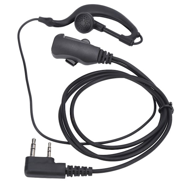 Walkie Talkie-öronsnäcka K Huvudheadsetklämma Hörlurar för BAOFENG UV3R PLUS UV5R UV5RA UV5RB UV5RD