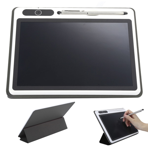Elektroninen muistilehtiö LCD-tabletin piirustuslevy yritystarvikkeisiin käsinmaalaustyökalu 9 tuumaa (musta ( case))++