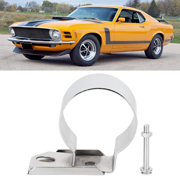Metallfäste för tändspolar, passar Ford Mustang F150 (förkromad silver)