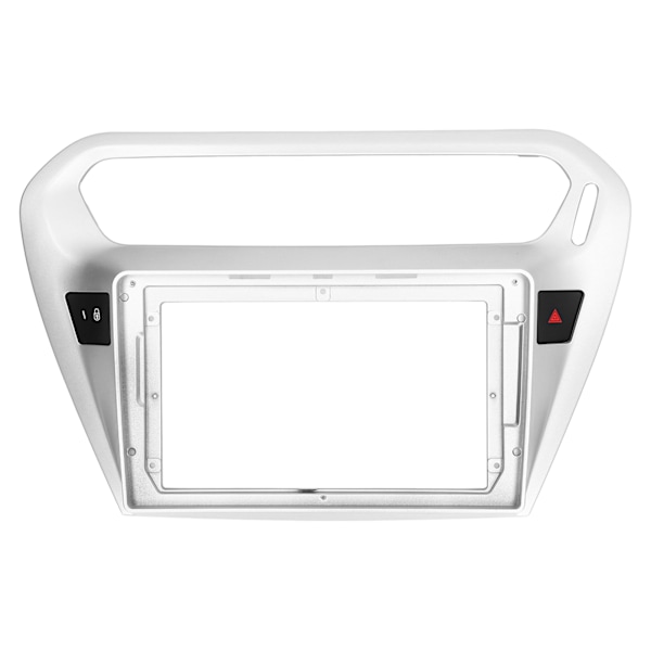 9-tums Bilradio Stereo Fascia 2 DIN Navigations Panel Ram Dash Mount Trim Ersättning för CITRON ELYSEE 2014‑2018