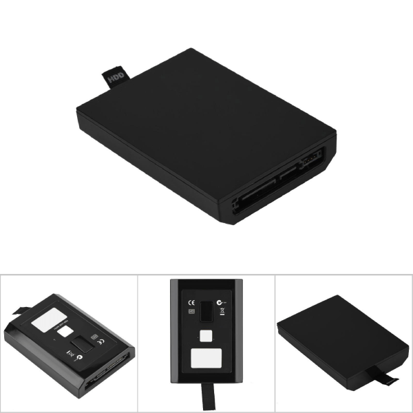 HDD Harddisk Disksett for XBOX 360 Intern Slim Black 120GB++