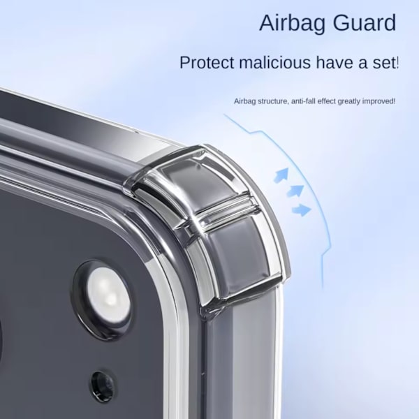 【BEMS】Iphone 17 Pro Max cover etui Army V3 - Transparent Transparent Iphone 17 Pro Max