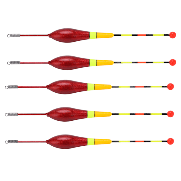 5 stk. Fiske Oval Stick Floats Plastik Fiske Forår Slip Floats til Fisketilbehør