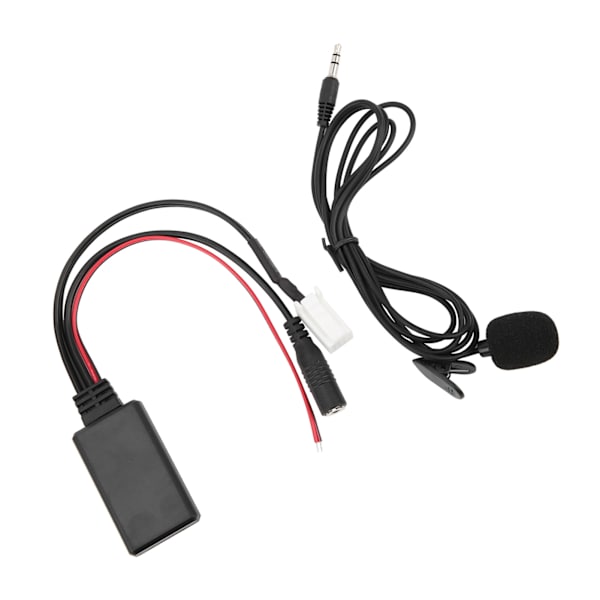 Mikrofonadapter AUX Audio Wire Bluetooth 5.0 Erstatning for Nissan Sylphy/Tiida/Qashqai/Genisra/Jimny
