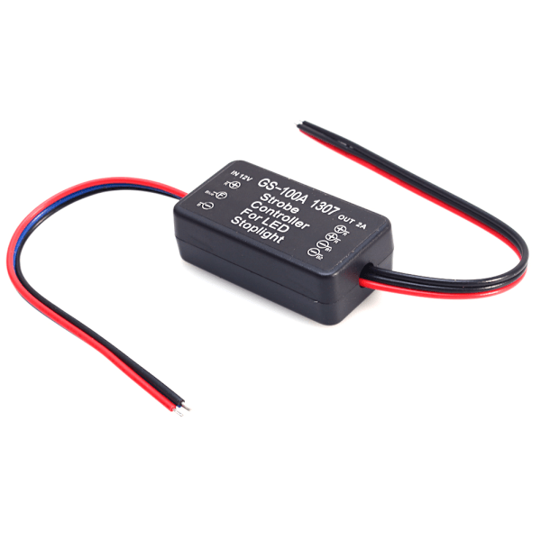 Køretøjsbil GS-100A 1307 LED Bremsestoplys Strobe Flash Modul Controller AP