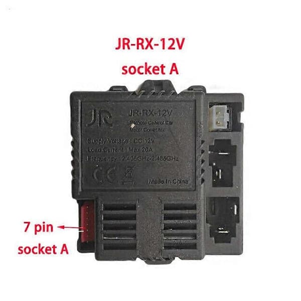 Slitesterkt barnevognstilbehør Bluetooth-fjernkontrollmottaker [BEMS] JR-RX-12V A