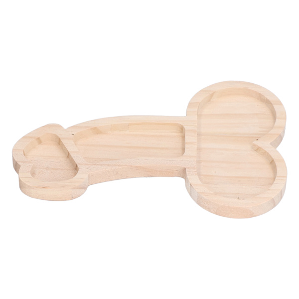 Ostefad af bøgetræ - 24 cm, BPA-fri, 3 dele, Praktisk gave til housewarming-fest